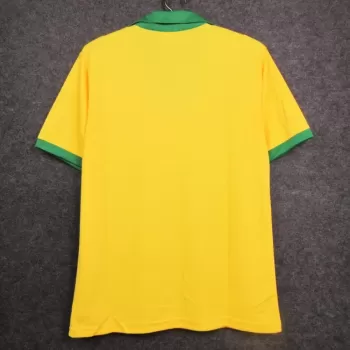 1957 Brazil Home Retro Soccer Jersey Pele Era Yellow 1957 Brazil Home Retro Soccer Jersey Pele Era Yellow