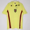 1976 1979 Wales Away Retro Soccer Jersey Yellow Vintage 1976 1979 Wales Away Retro Soccer Jersey Yellow Vintage