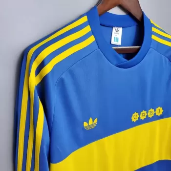 1981 1982 Boca Juniors Home Retro Soccer Jersey Maradona Era 1981 1982 Boca Juniors Home Retro Soccer Jersey Maradona Era