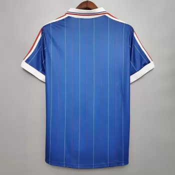 1982 France Home Retro Soccer Jersey Vintage World Cup White Blue 1982 France Home Retro Soccer Jersey Vintage World Cup White Blue