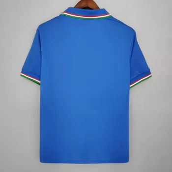 1982 Italy Home Retro Soccer Jersey World Cup Champions Blue 1982 Italy Home Retro Soccer Jersey World Cup Champions Blue