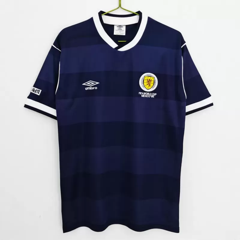 1987 1988 Scotland Home Retro Soccer Jersey Vintage Navy 1987 1988 Scotland Home Retro Soccer Jersey Vintage Navy