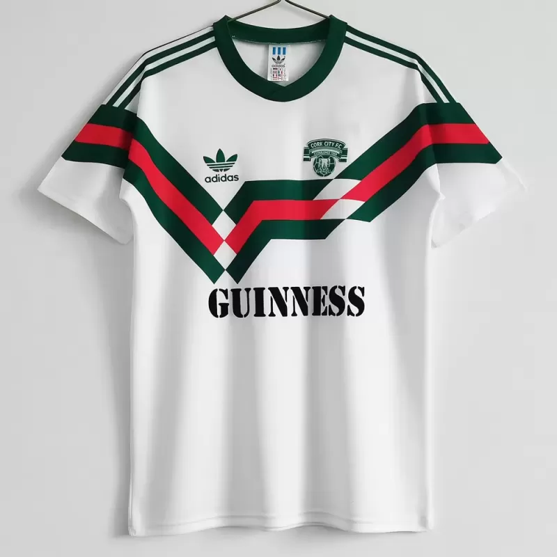 1988 1989 Cork City FC Home Retro Soccer Jersey Vintage Green 1988 1989 Cork City FC Home Retro Soccer Jersey Vintage Green