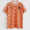 1988 Netherlands Home Retro Soccer Jersey Orange Geometric Vintage 1988 Netherlands Home Retro Soccer Jersey Orange Geometric Vintage