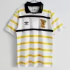 1989 1991 Scotland Away Retro Soccer Jersey White Navy Vintage