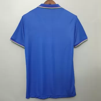 1990 Italy Home Retro Soccer Jersey World Cup Blue Vintage 1990 Italy Home Retro Soccer Jersey World Cup Blue Vintage