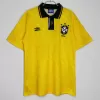 1991 1993 Brazil Home Retro Soccer Jersey Vintage 90s Kit
