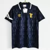 1992 1993 Scotland Home Retro Soccer Jersey Navy Purple Vintage