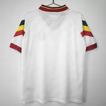 1992 1994 Portugal Away Retro Soccer Jersey White Vintage 1992 1994 Portugal Away Retro Soccer Jersey White Vintage