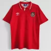 1992 1994 Wales Home Retro Soccer Jersey Red Navy Vintage 1992 1994 Wales Home Retro Soccer Jersey Red Navy Vintage