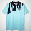 1992 England Third Soccer Jersey Light Blue Vintage 1992 England Third Soccer Jersey Light Blue Vintage
