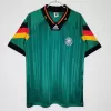 1992 Germany Away Retro Soccer Jersey Green Vintage