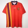 1994 1995 Spain Home Retro Soccer Jersey Red Vintage Kit