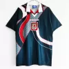 1994 1996 Wales Away Retro Soccer Jersey White Green Vintage