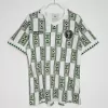 1994 Nigeria Away Retro Soccer Jersey White Vintage World Cup 1994 Nigeria Away Retro Soccer Jersey White Vintage World Cup