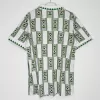 1994 Nigeria Away Retro Soccer Jersey White Vintage World Cup 1994 Nigeria Away Retro Soccer Jersey White Vintage World Cup