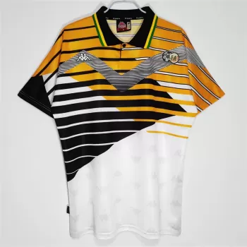 1994 South Africa Home Retro Soccer Jersey Yellow Vintage
