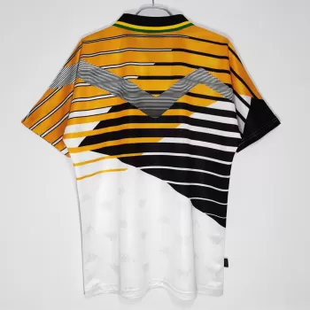 1994 South Africa Home Retro Soccer Jersey Yellow Vintage 1994 South Africa Home Retro Soccer Jersey Yellow Vintage