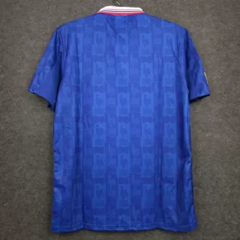 1996 France Home Retro Soccer Jersey Blue Vintage Euro 96 1996 France Home Retro Soccer Jersey Blue Vintage Euro 96