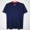 1996 Spain Away Retro Soccer Jersey White Navy Vintage Kit