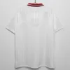 1996 Turkey Away Retro Soccer Jersey White Vintage
