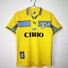 1998 1999 SS Lazio Third Retro Soccer Jersey Blue Vintage
