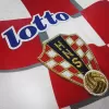 1998 Croatia Home Retro Soccer Jersey Red White Checks Vintage 1998 Croatia Home Retro Soccer Jersey Red White Checks Vintage