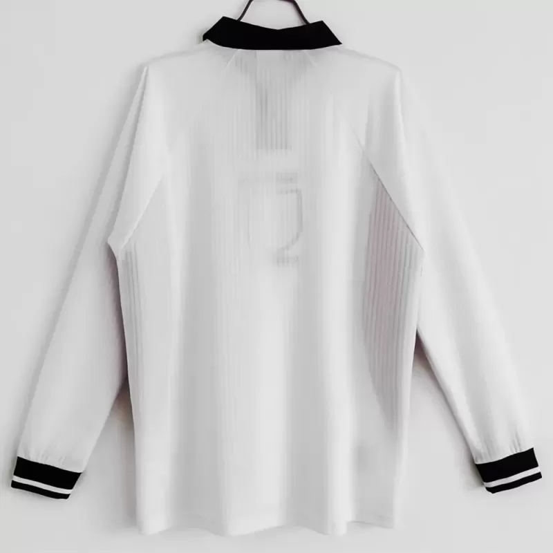 1998 England Home Retro Soccer Jersey Long Sleeve White 1998 England Home Retro Soccer Jersey Long Sleeve White