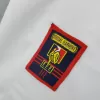 1998 France Away Final Retro Soccer Jersey White World Cup Winners