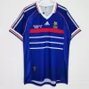 1998 France Home Final World Cup Retro Soccer Jersey Blue 1998 France Home Final World Cup Retro Soccer Jersey Blue