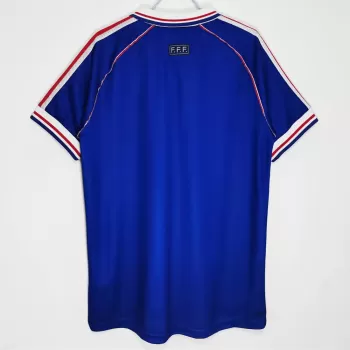 1998 France Home Final World Cup Retro Soccer Jersey Blue 1998 France Home Final World Cup Retro Soccer Jersey Blue