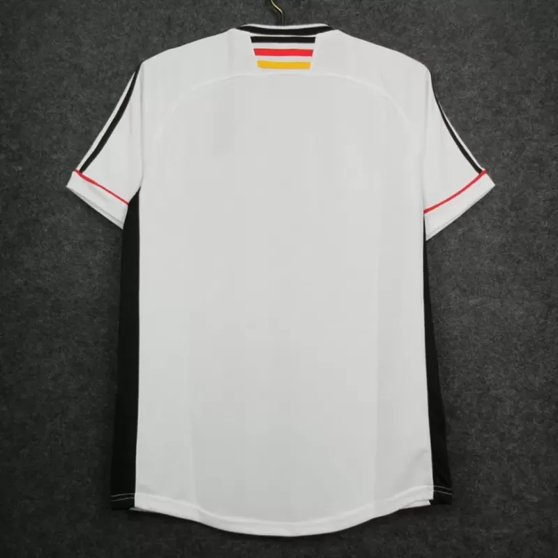 1998 Germany Home Retro Soccer Jersey White World Cup