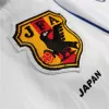 1998 Japan Away Retro Soccer Jersey White Flame Pattern Vintage