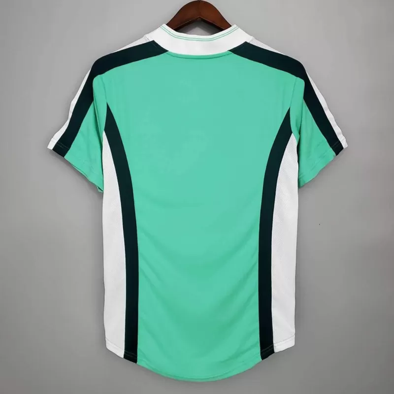 1998 Nigeria Home Retro Soccer Jersey Green Vintage World Cup