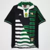 1998 South Africa Away Retro Soccer Jersey White Vintage