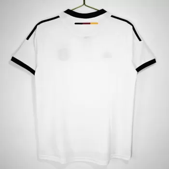 2002 2003 Germany Home Retro Soccer Jersey White Black Vintage 2002 2003 Germany Home Retro Soccer Jersey White Black Vintage
