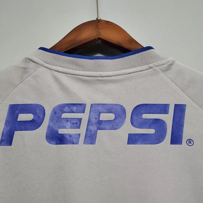 2002 Boca Juniors Away Retro Soccer Jersey White Blue 2002 Boca Juniors Away Retro Soccer Jersey White Blue