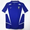 2002 Brazil Away Retro Soccer Jersey Blue World Cup Winners 2002 Brazil Away Retro Soccer Jersey Blue World Cup Winners
