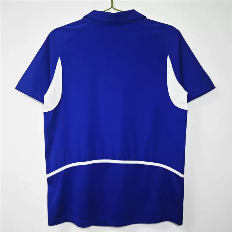 2002 Brazil Away Retro Soccer Jersey Blue World Cup Winners 2002 Brazil Away Retro Soccer Jersey Blue World Cup Winners