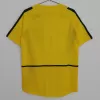 2002 Brazil Home Retro Soccer Jersey Yellow Ronaldo Era