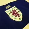 2002 Scotland Away Soccer Jersey White Blue Gradient Vintage 2002 Scotland Away Soccer Jersey White Blue Gradient Vintage