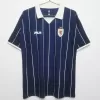 2002 Scotland Home Retro Soccer Jersey Navy Vintage Blue