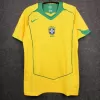2004 Brazil Home Retro Soccer Jersey Total 90 Style