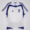 2004 Greece Away Retro Soccer Jersey White European Champions