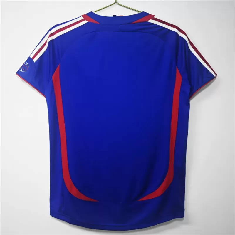 2006 France Home Retro Soccer Jersey Blue World Cup Finalist 2006 France Home Retro Soccer Jersey Blue World Cup Finalist