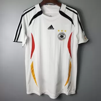 2006 Germany World Cup Retro Soccer Jersey Home White