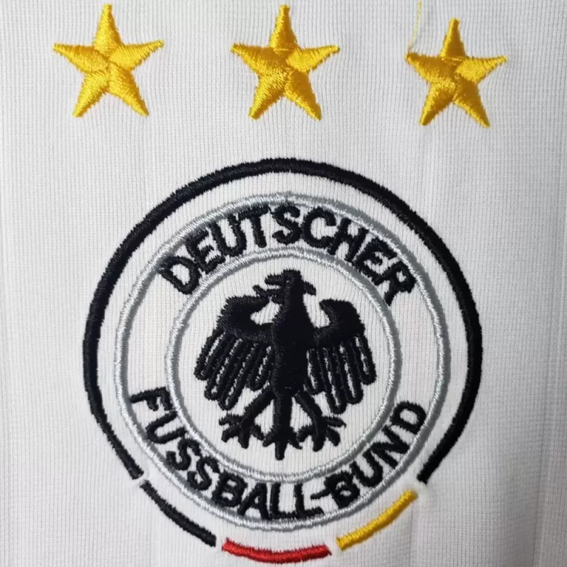 2006 Germany World Cup Retro Soccer Jersey Home White 2006 Germany World Cup Retro Soccer Jersey Home White