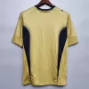2006 Italy Home Retro Soccer Jersey Buffon Goalkeeper Gold