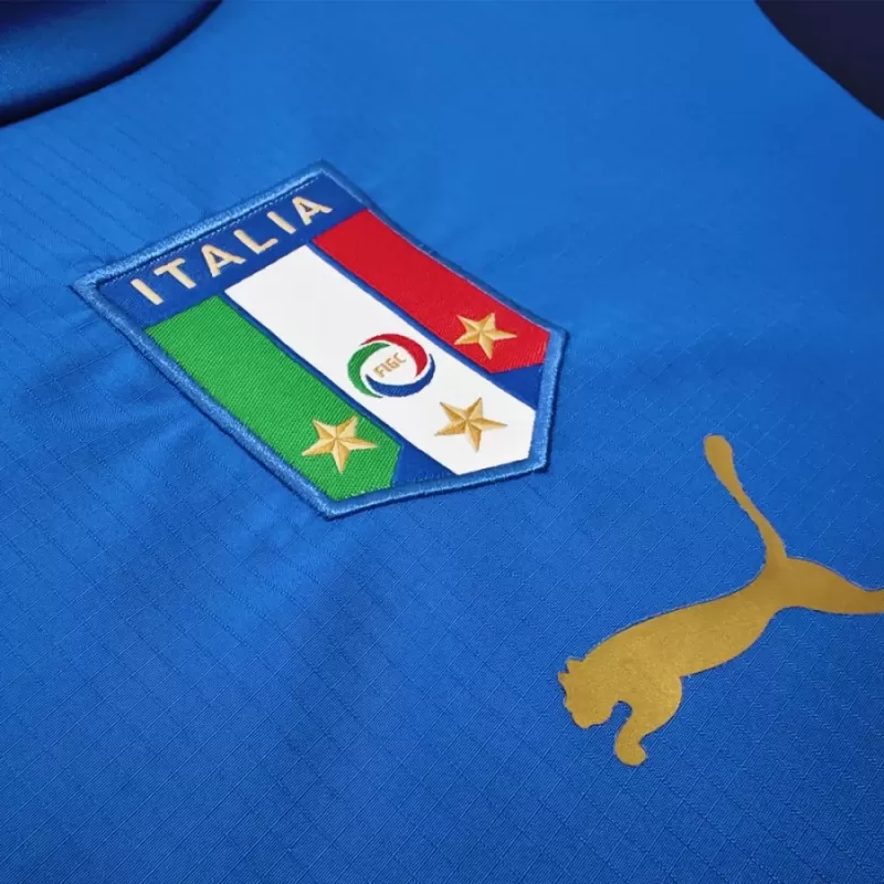 2006 Italy Home Retro Soccer Jersey World Cup Champions Blue 2006 Italy Home Retro Soccer Jersey World Cup Champions Blue