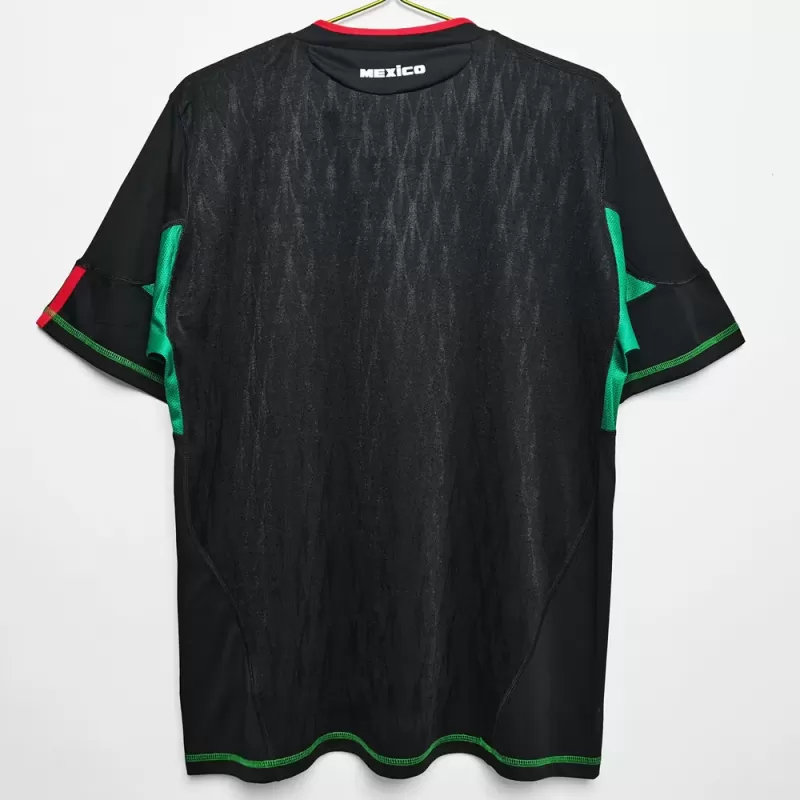2010 Mexico Away Retro Soccer Jersey Black World Cup Edition 2010 Mexico Away Retro Soccer Jersey Black World Cup Edition
